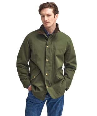 Men's Barbour Winter Spoonbill Waterproof Jacket - Olive