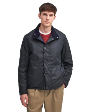 Men's Barbour Tarnport Waxed Jacket - Navy