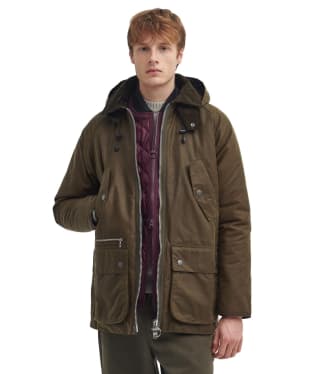 Men's Barbour Re-Engineered Beaufort Waxed Jacket - Beech