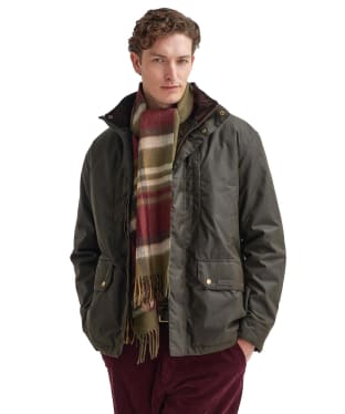 Barbour Field Reversible Scarf - Army Green