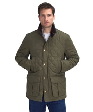 Men's Barbour Lydford Quilted Jacket - Army Green