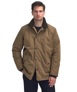 Men's Barbour Winter Spoonbill Waterproof Jacket - Clay