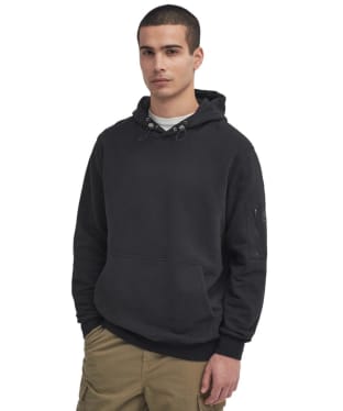 Men's Barbour International Ewan Hoodie - Black