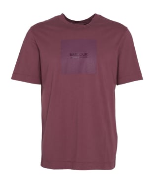 Men's Barbour International Shadow Block T-Shirt - Huckleberry