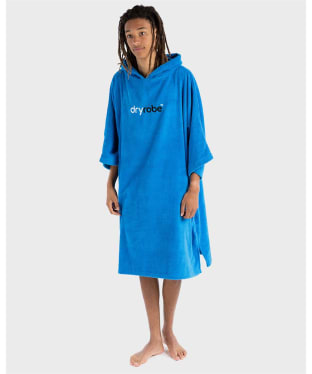 Dryrobe Organic Cotton Towel Robe V3 - Cobalt Blue