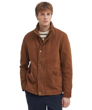 Men's Barbour Chore Casual Jacket - Sandstone