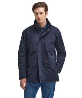 Men's Barbour Cranston Waterproof Jacket - Navy