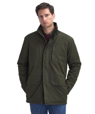 Men's Barbour Cranston Waterproof Jacket - Olive