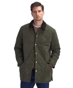 Men's Barbour Country Liddesdale Quilted Jacket - Olive