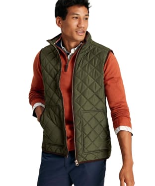 Men's Joules Maynard Gilet - Green