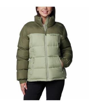 Women's Columbia Pike Lake Full Zip Jacket - Stone Green / Safari