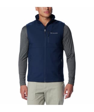 Men's Columbia Ascender II Softshell Vest - Collegiate Navy