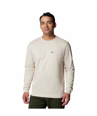 Men's Columbia Landroamer Long Sleeve T-Shirt - Dark Stone