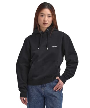 Women's Barbour Marsden Oversized Hoodie - Black