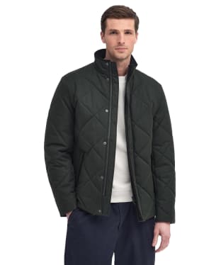 Men's Barbour Embleton Quilted Jacket - Sage