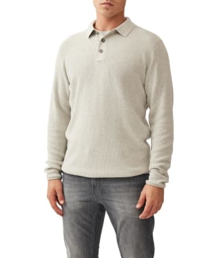 Men's Rodd & Gunn Eastern Bush Button Neck Knit - Grey Marl