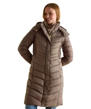 Shop Joules Coats Women s Quilted Waterproof Tweed Jackets
