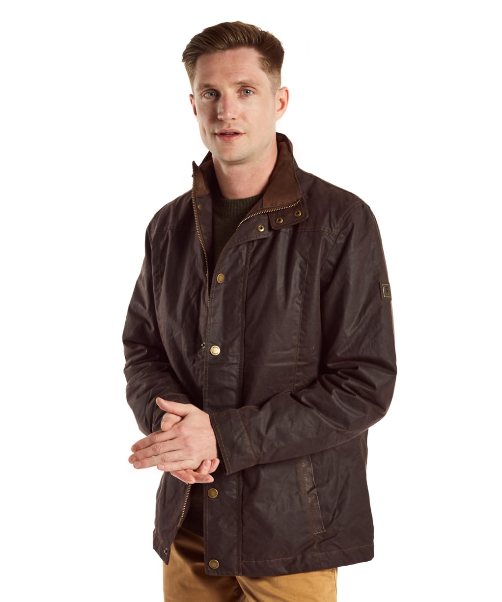 Men’s Dubarry Carrickfergus Waxed Jacket - Java