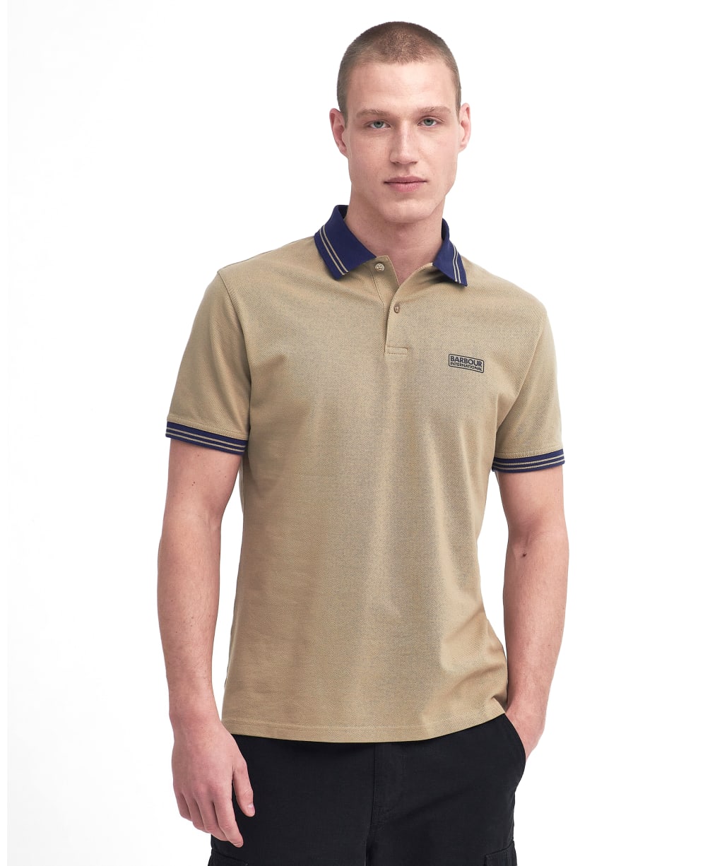 Men's Barbour International Tracker Polo - Coriander