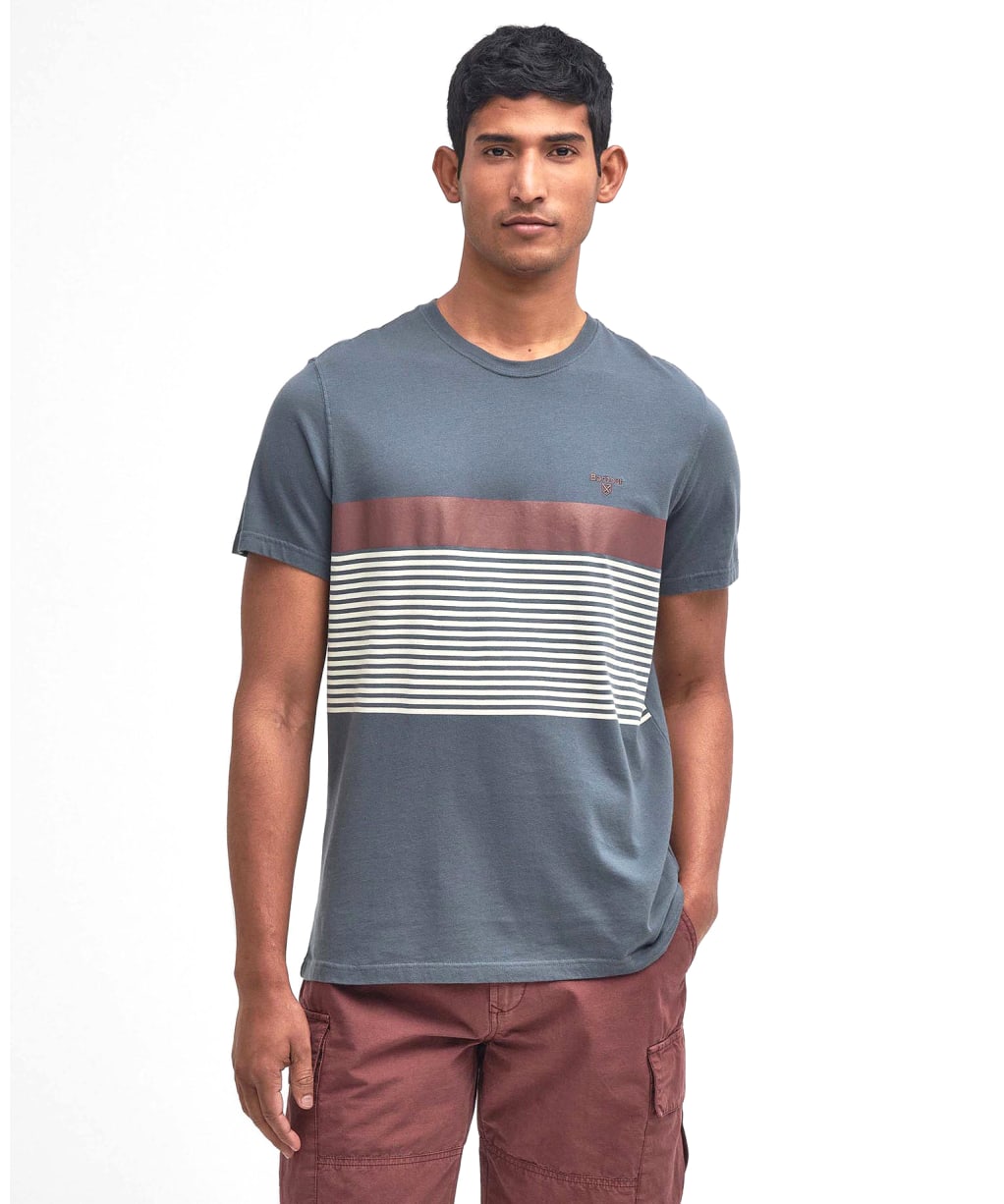 Men's Barbour Braeside T-Shirt - Dark Slate