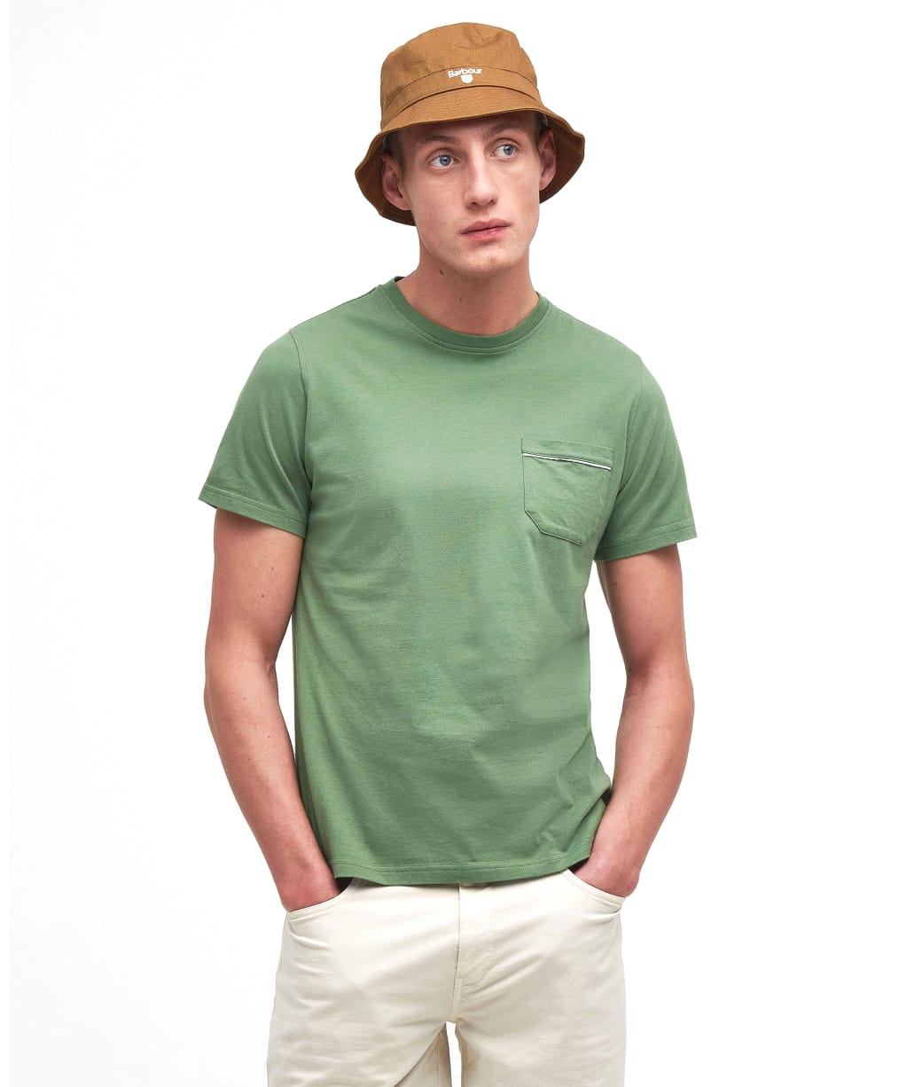 Men's Barbour Woodchurch T-Shirt - Pea Green