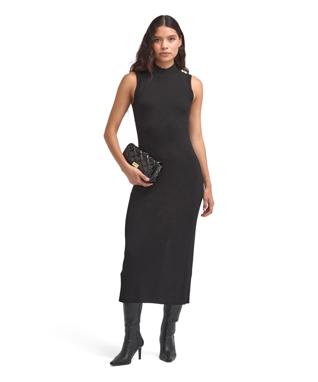 Milla Knit Midi - Black
