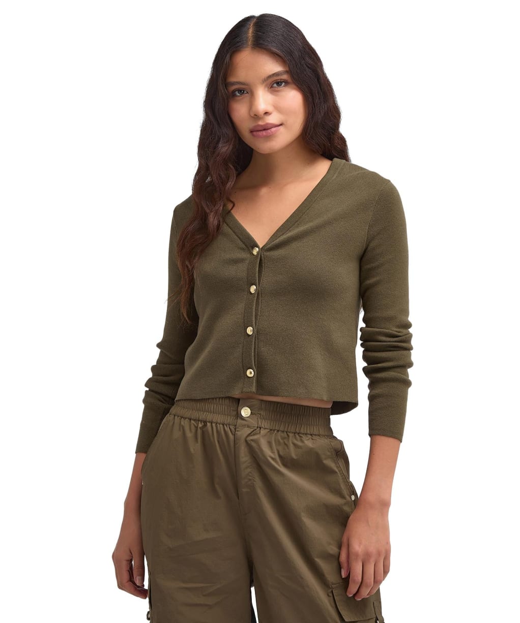 Aria Cardigan - Empire Green