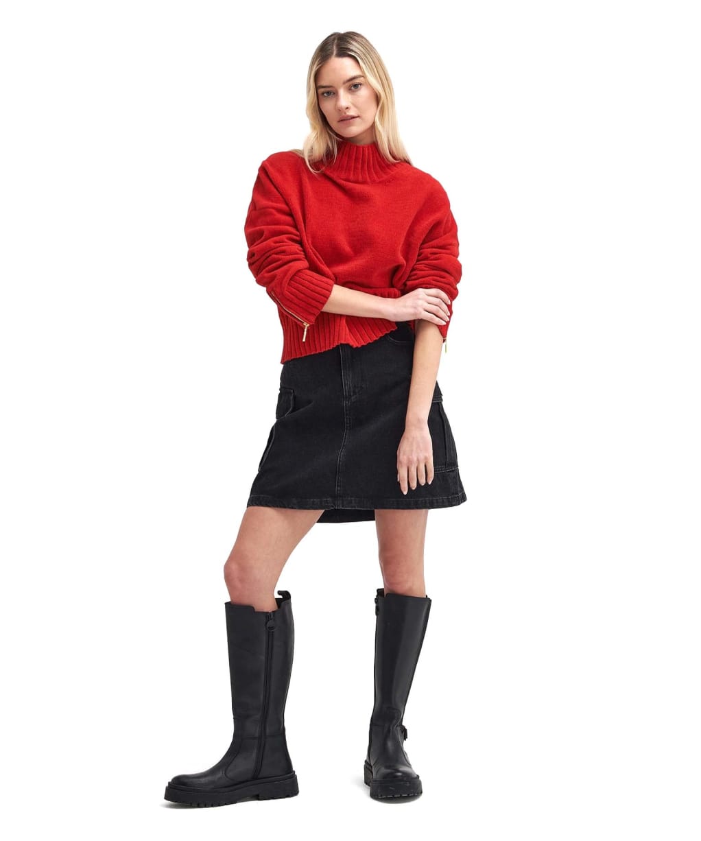 Milla Skirt - Washed Black