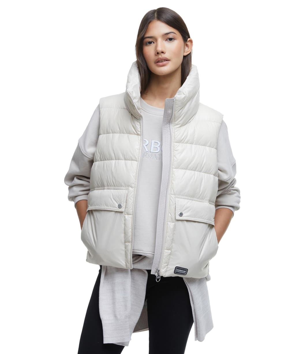 Griffin Gilet - Silver Cloud
