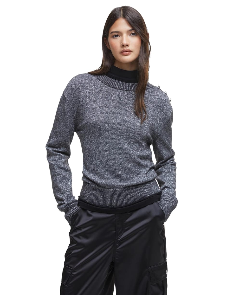 Jade Knit Jumpe - Silver