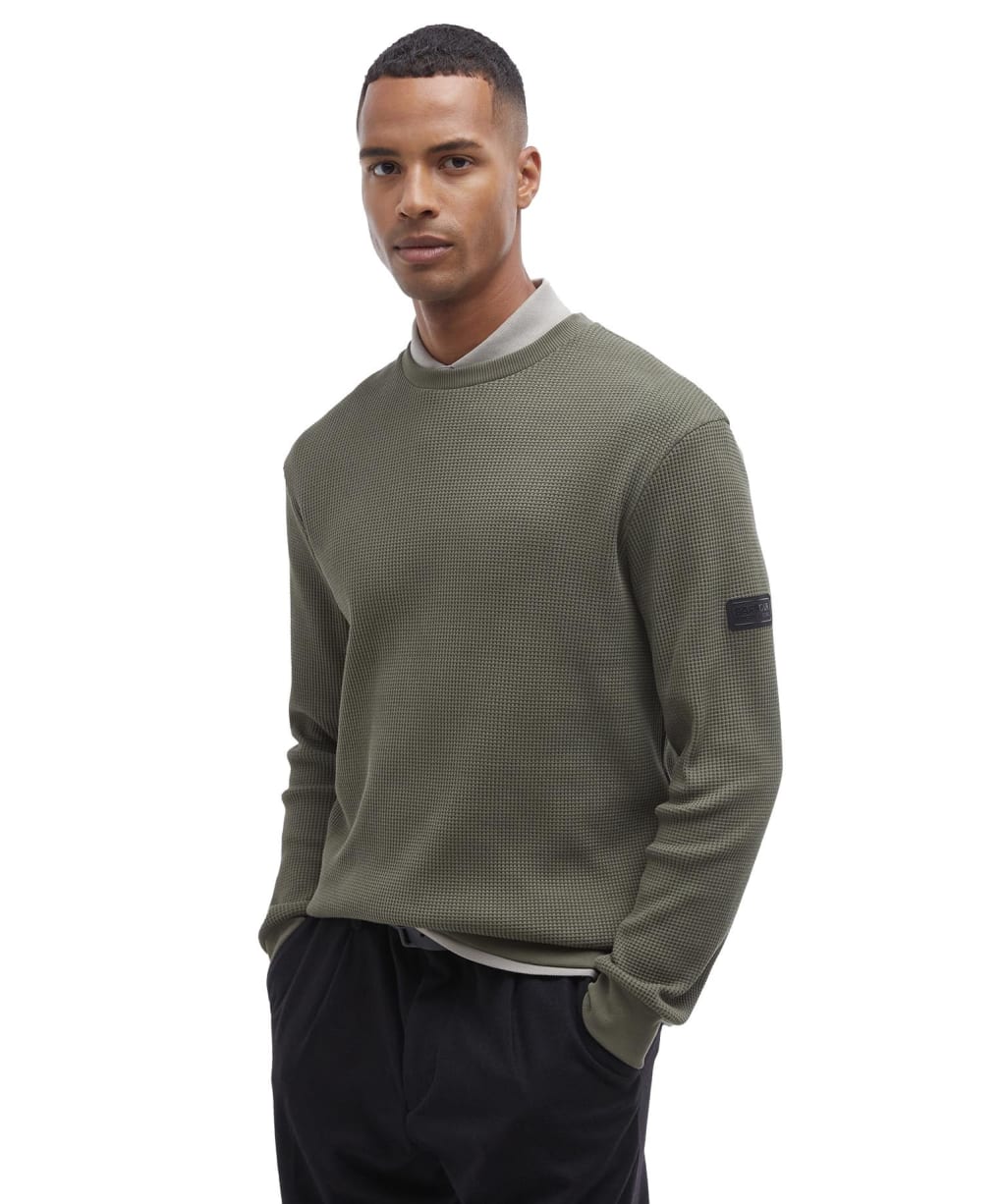 Curve Crew Swea - Uniform Green