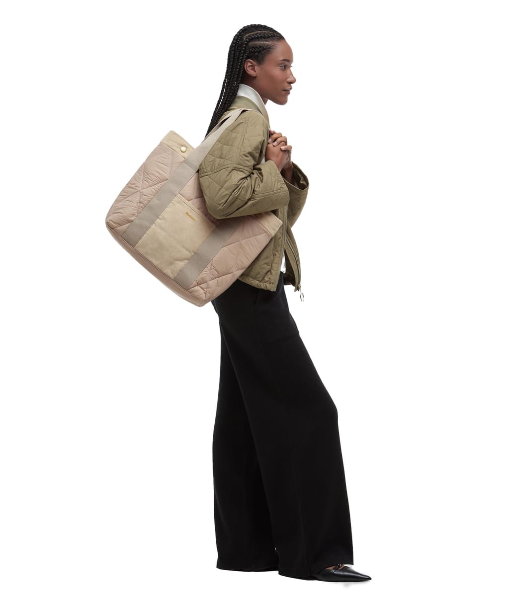 Women's Barbour Healy Tote Bag - Light Sand
