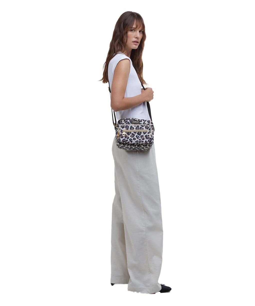 Women's Barbour International Boulevard Crossbody Bag - Pearl Jaguar