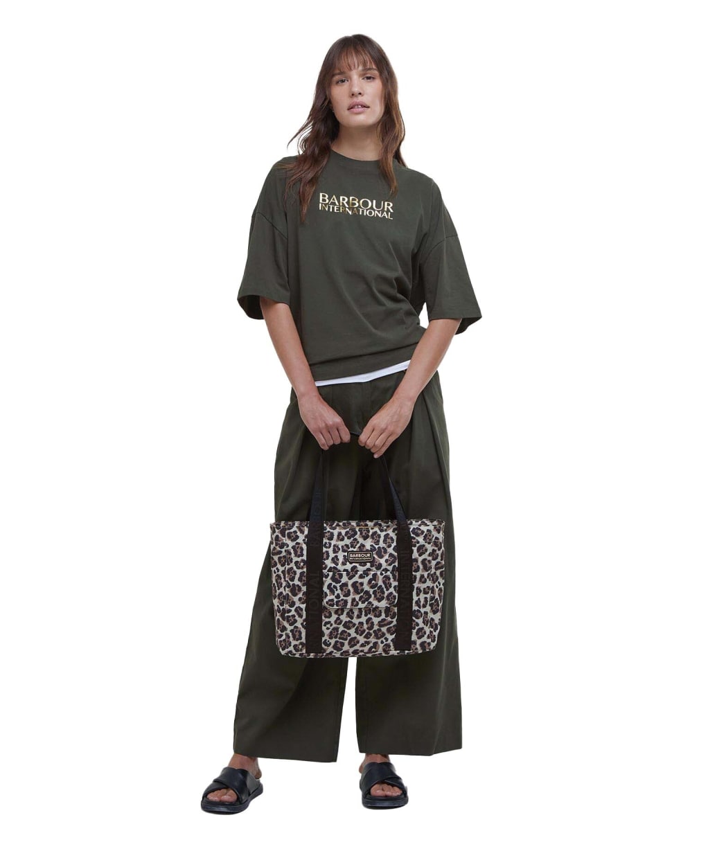 Women's Barbour International Boulevard Tote Bag - Pearl Jaguar