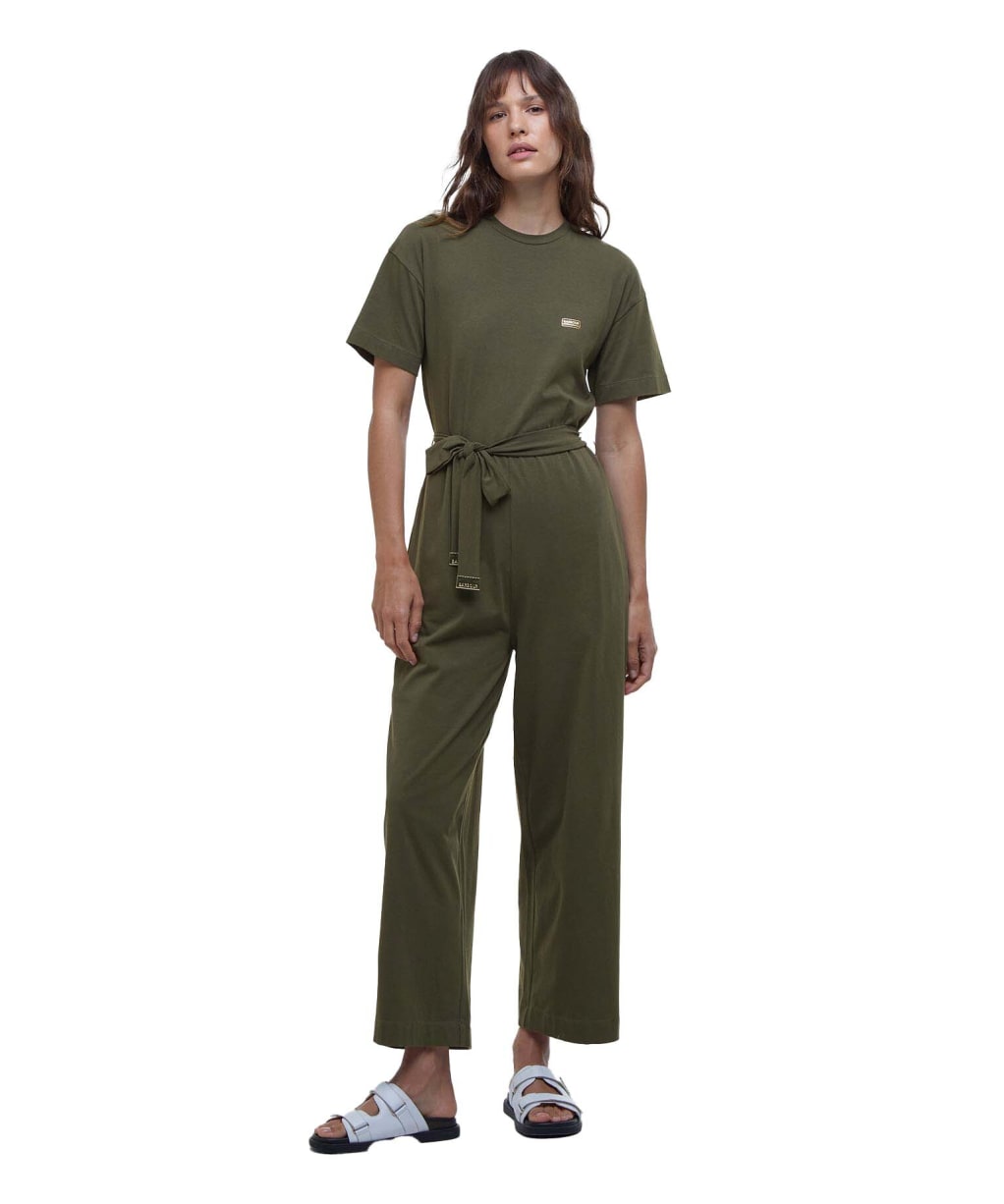 Women's Barbour International Sierra Jumpsuit - Envy