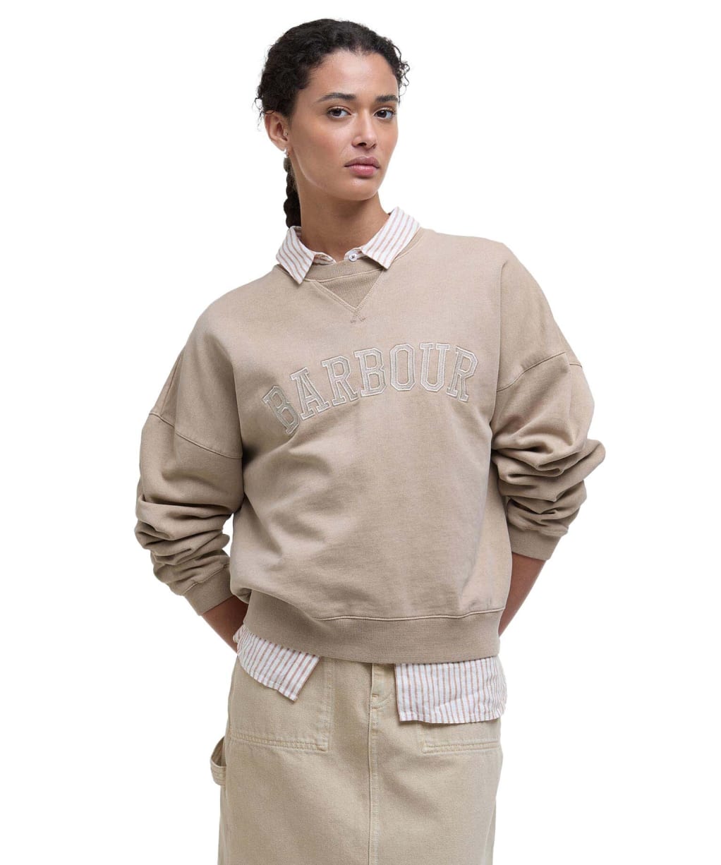 Women's Barbour Millie Sweatshirt - Praline