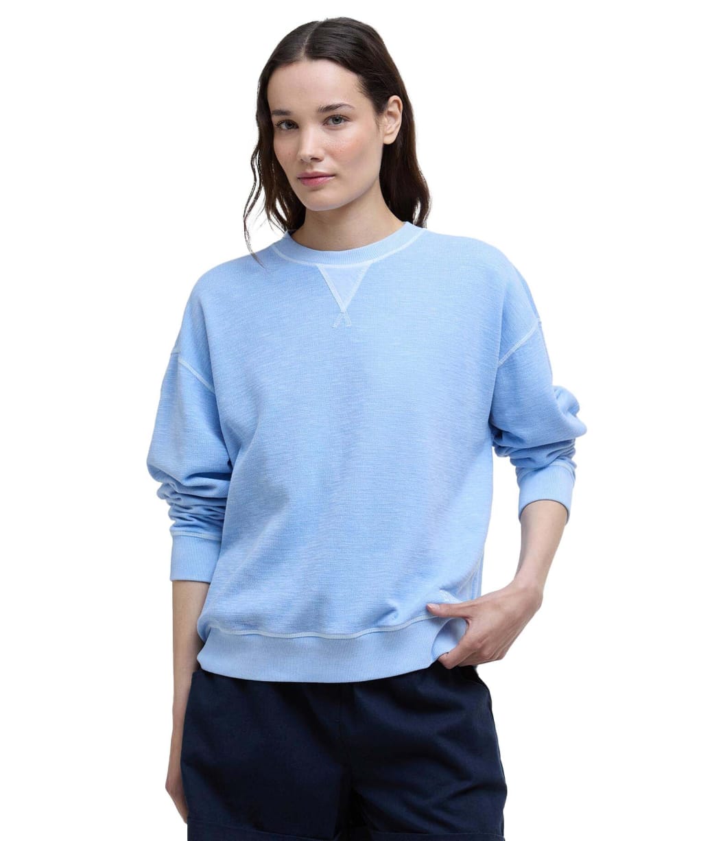 Women's Barbour Aurelia Sweatshirt - Breeze Blue