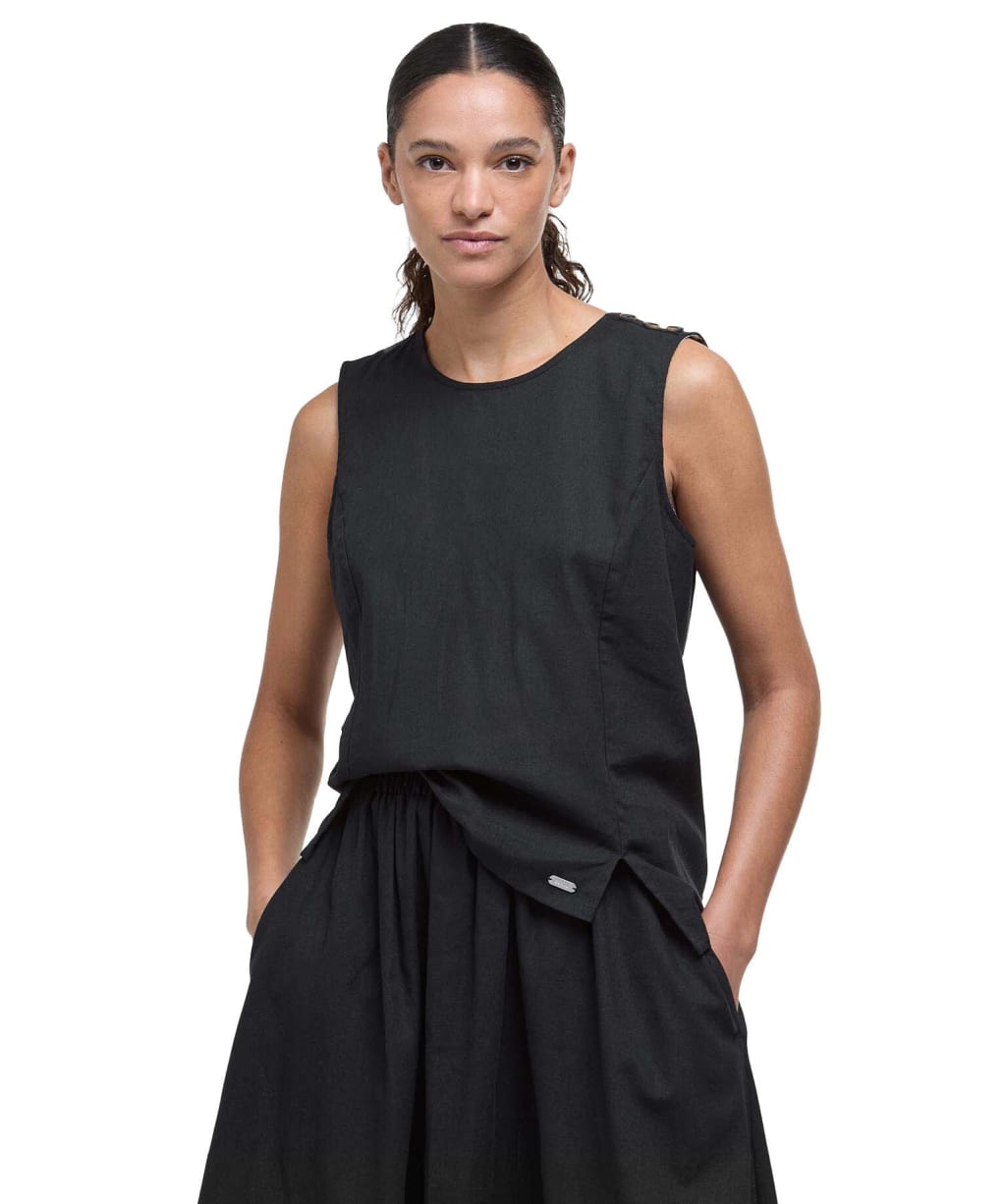 Women's Barbour Lucy Top - Black