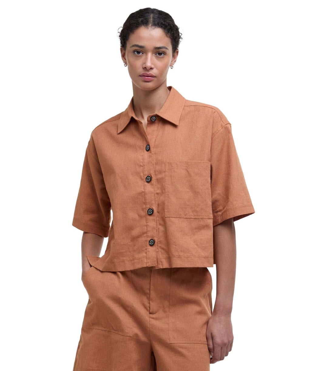 Women's Barbour Cary Shirt - Bran