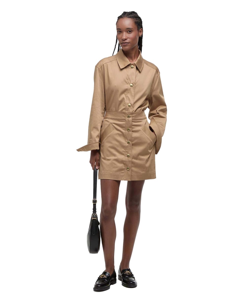 Women's Barbour Ettie Mini Skirt - Sand