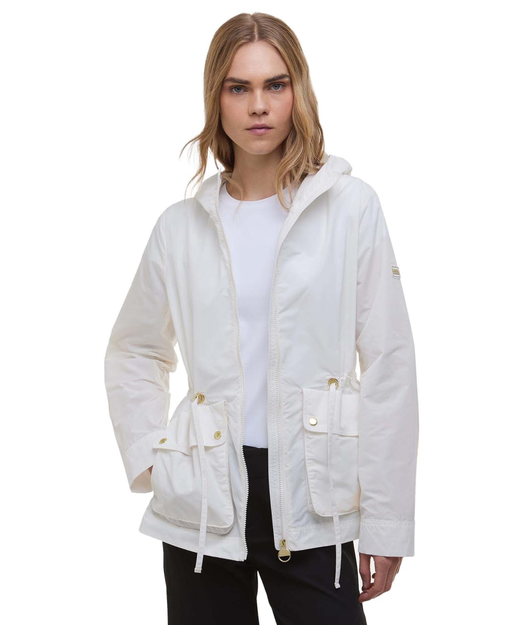 Women's Barbour International Piper Showerproof Jacket - Neutral