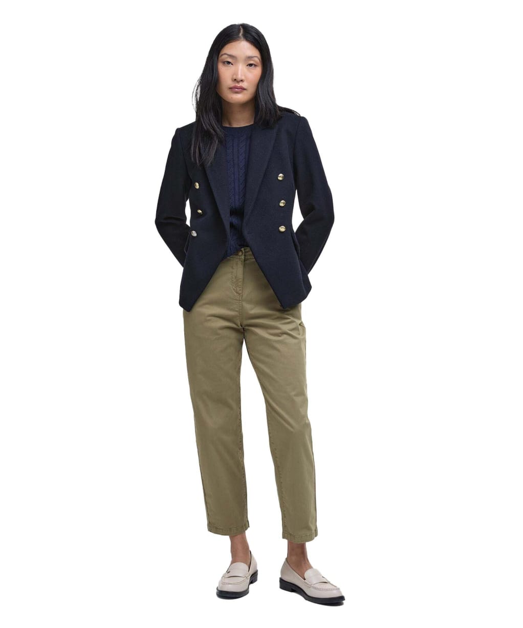 Women's Barbour Chino Trousers - Khaki