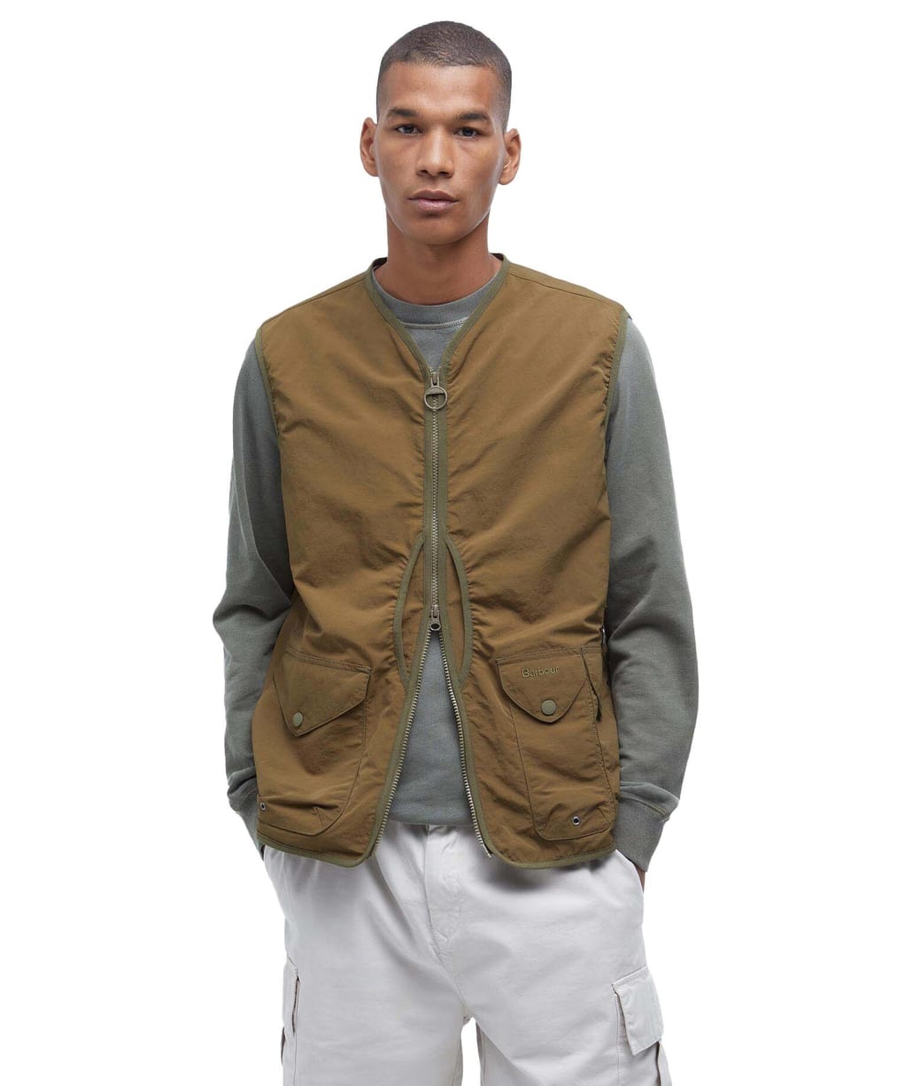 Men's Barbour Utility Flyweight Gilet - Light Sage