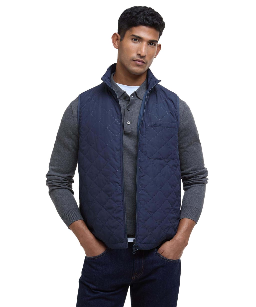 Men's Barbour Filey Ultralight Gilet - Navy