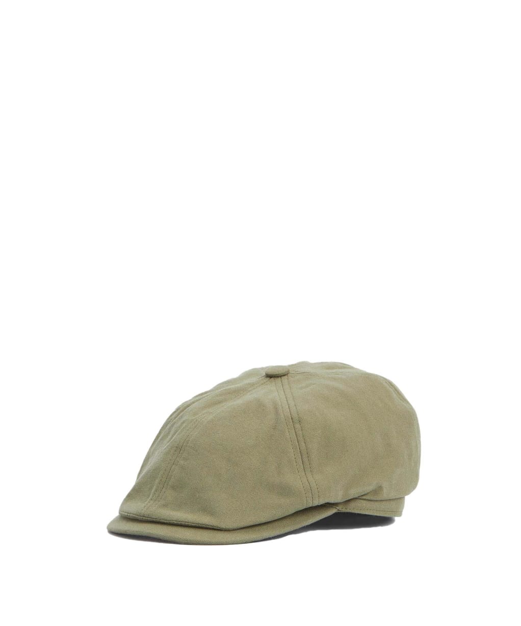 Men's Barbour Fawdon Bakerboy Hat - Pine Green