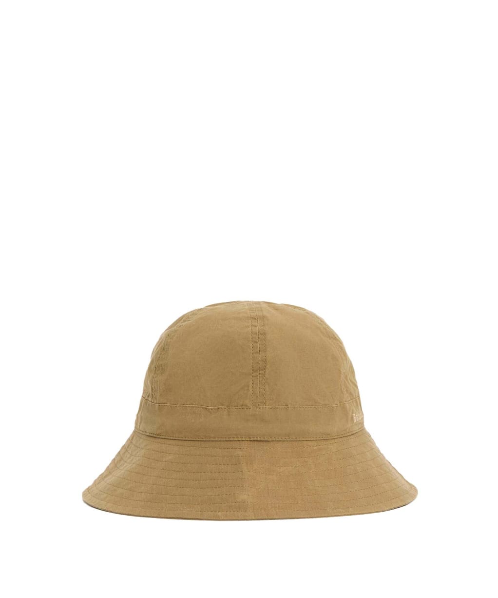 Men's Barbour Transport 6 Panel Bucket Hat - Golden Khaki