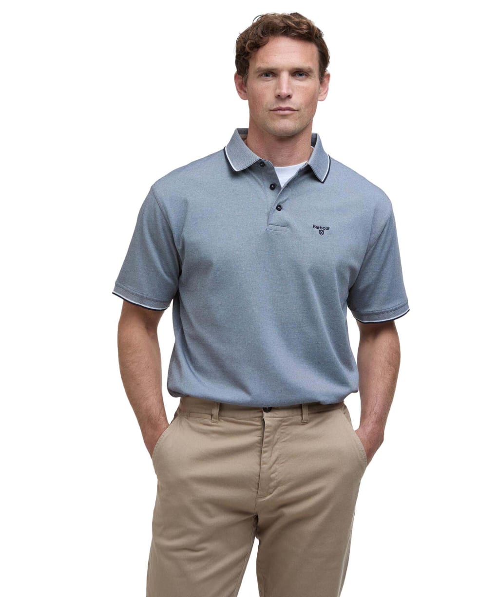 Men's Barbour Heydon Performance Polo Shirt - Navy