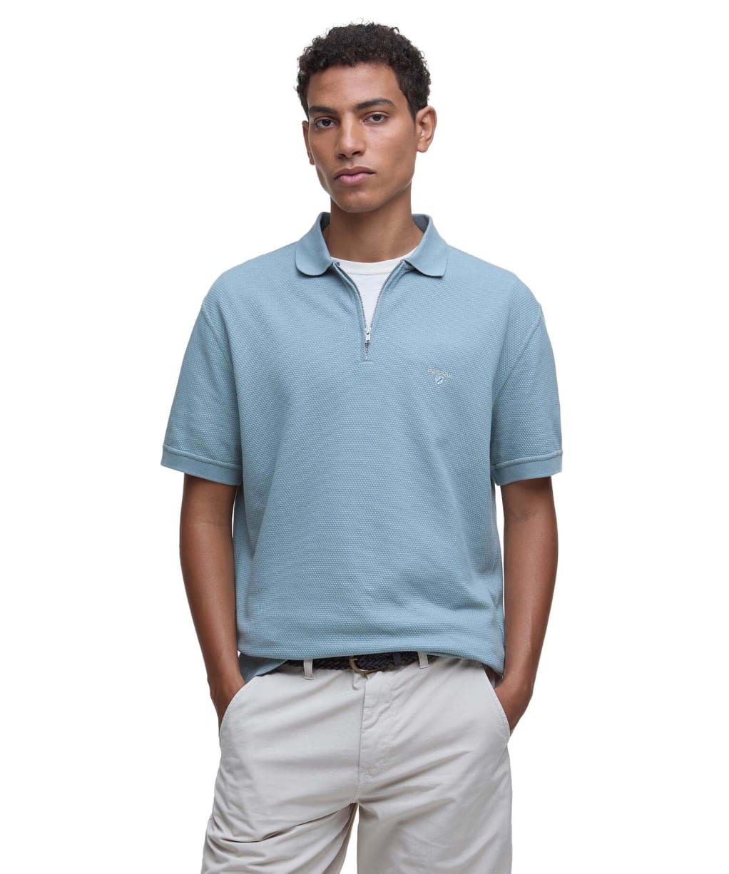 Men's Barbour Hingham Polo Shirt - Lead