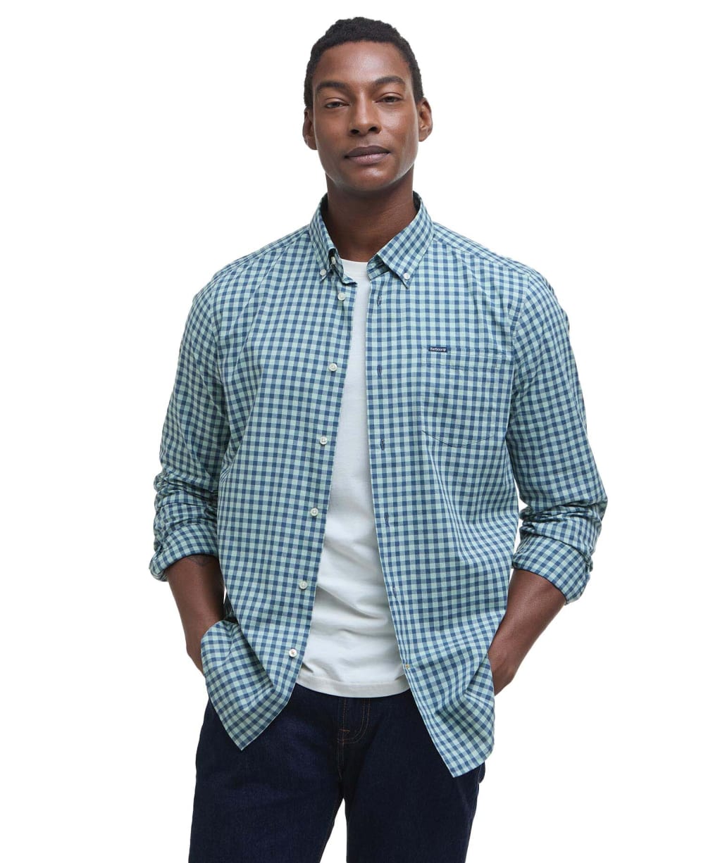 Men's Barbour Merryton Tailored Shirt - Pale Apple