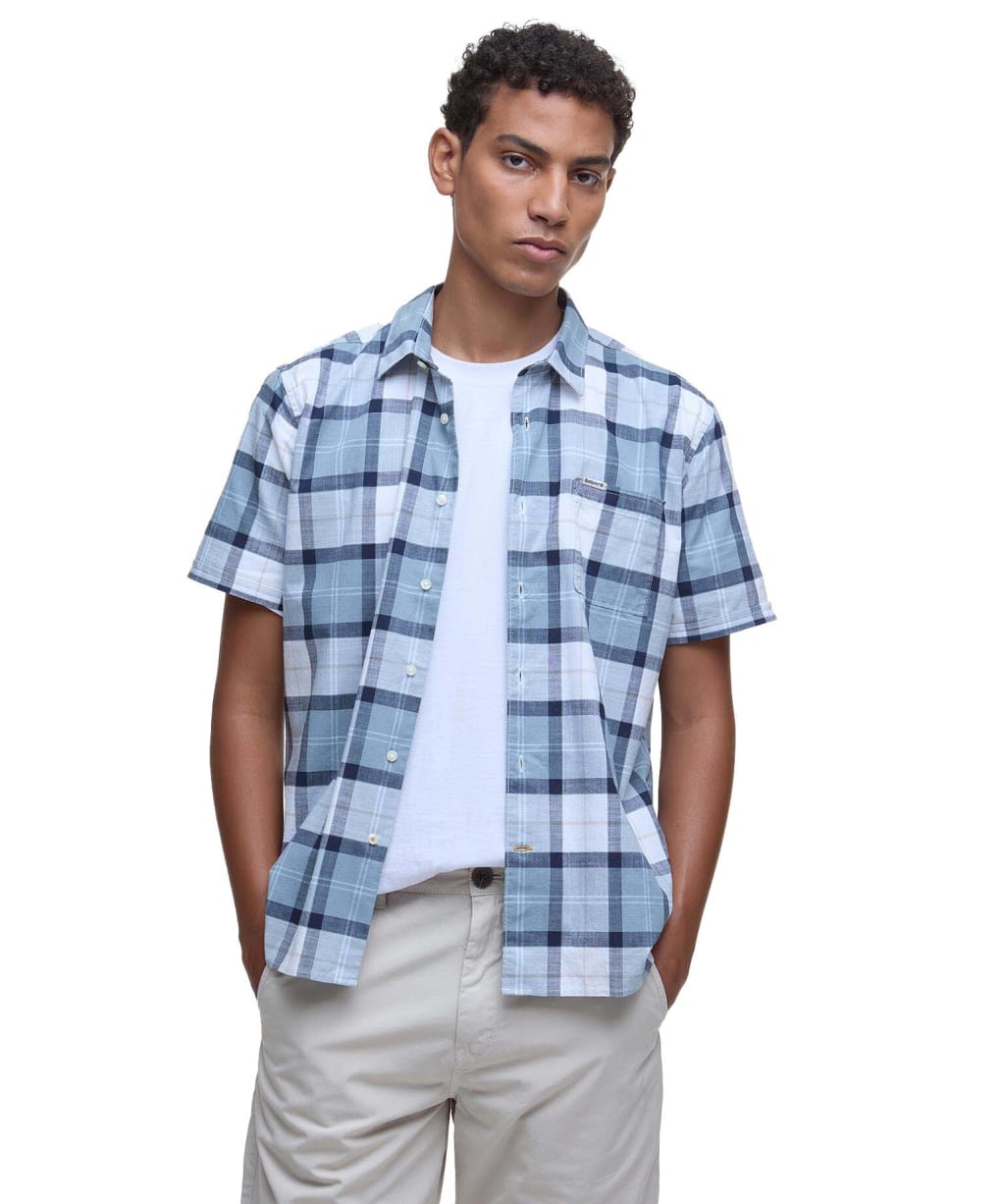 Men's Barbour Gordon Summerfit Shirt - Northshore Tartan